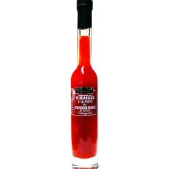 Vinaigre de cidre pulpe de poivrons rouges & basilic 20cl
